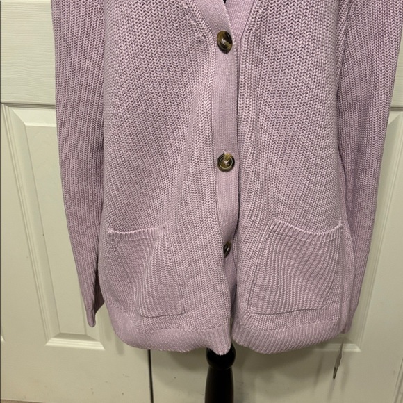 Croft & Barrow Plus Shaker Cardigan - Picture 4 of 10